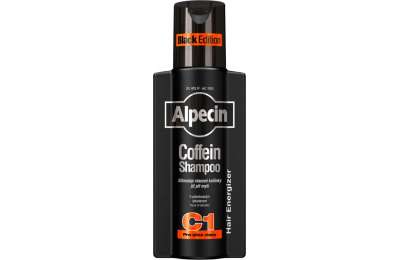 ALPECIN Coffein Shampoo C1 Black Edition, 375 ml